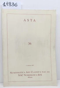 Catalogo ARS Classica NAC Numismatica numero 36 febbraio 2007 - Imagen 1 de 4