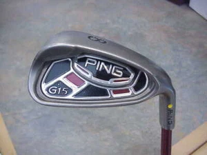 PING G15 8 IRON -yellow dot- RH - graphite L Flex - Picture 1 of 2