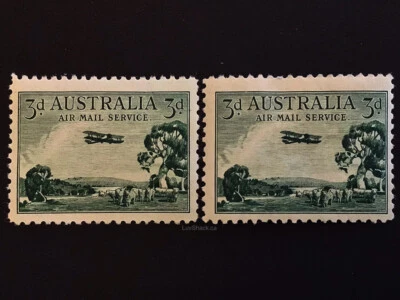 Australian Mixed Stamps | Pre-Decimal | 1929 Airmail 3d - Image 1 of 2