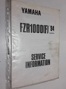 GENUINE YAMAHA FJ1100F FJ-1100-F 1994 - WORKSHOP SERVICE INFORMATION MANUAL - Picture 1 of 8