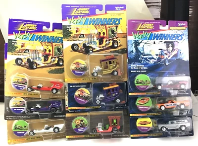JOHNNY LIGHTNING FRIGHTNING LIGHTNINGS 9pcs - Image 1 of 4