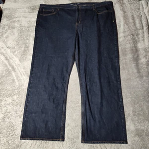 Old Navy Herren Big & Tall Jeans Gr. 54x32 Dark Wash Straight BUILT-IN TOUGH Neu ohne Etikett - Bild 1 von 11