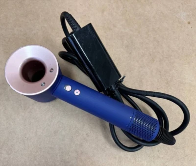 Secador de pelo supersónico Dyson HD07 100 % genuino azul vinca/rosa Foto 1 de 3