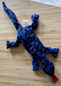 Retired Ty Lizzy The Lizard Beanie Babies *1995* Stuffed With Pellets - Picture 1 of 6