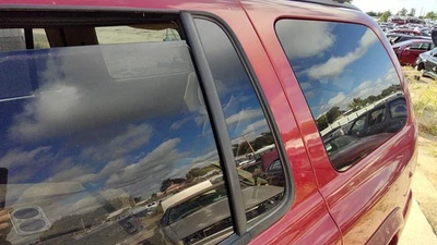 Dodge Durango 1998-2003 conductor ventana de ventilación trasera izquierda puerta trasera vidrio con marco Foto 1 de 2