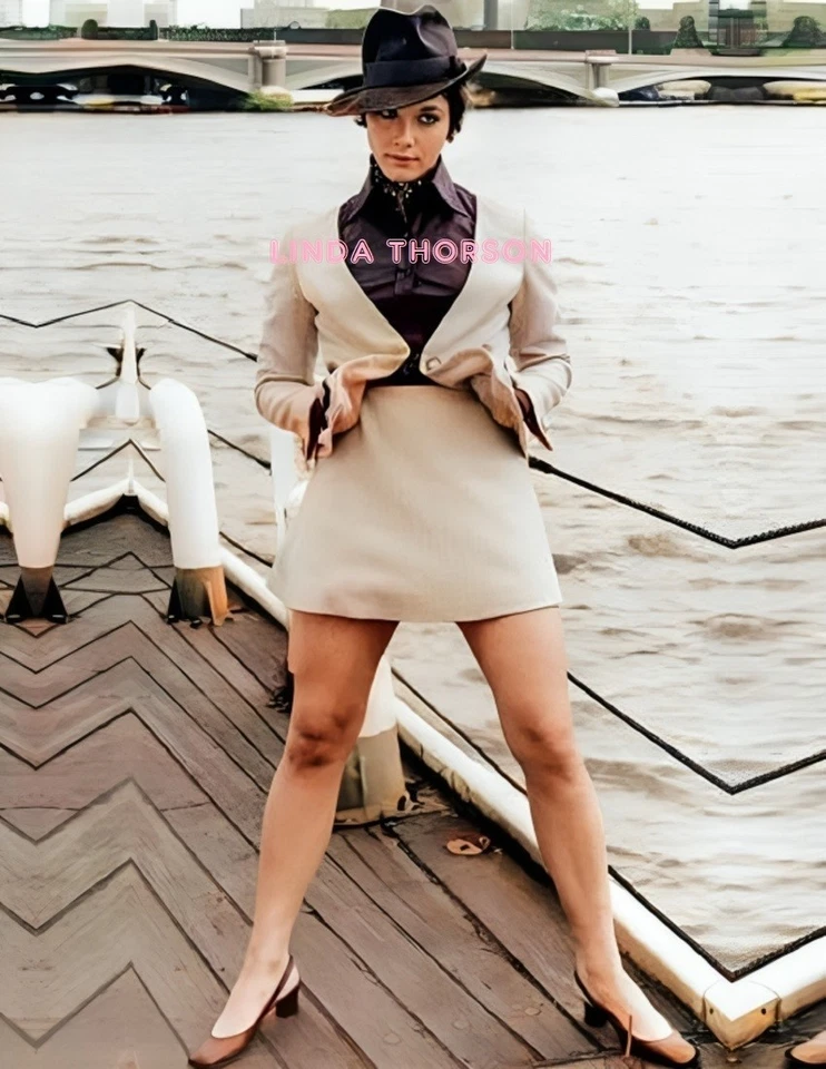 FOTO COLOREADA LINDA THORSON #1 TARA KING THE AVENGERS 11 X 8,5 SE ENVÍA GRATIS Foto 1 de 1