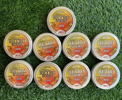 Retro Sours - Mango - New, Sealed Lot Of 9 - Image 1 of 2