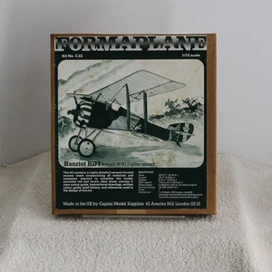 Hanriot HD1 French Fighter 1:72 FormAPlane Model Kit#C22 Complete Vintage - Picture 1 of 2