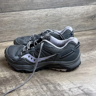 Saucony Grid Escape TR 5 S15435-4 Womens 8 Running Shoes Charcoal Gray Sneakers - Image 1 of 4