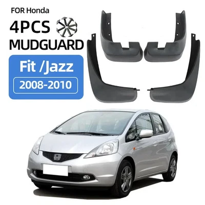 for Honda Fit Jazz 2008-2010 Mudguards Tire Fenders Mud Flaps Wheel Guards  - Image 1 of 4