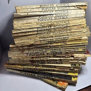 Lot POPULAR SCIENCE 1943 1944 1945 more WWII World War Magazines Books - Picture 1 of 24