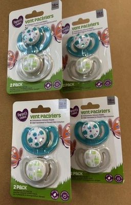 Parents Choice Vent Orthodontic Silicone Pacifiers 2-Pack 18+ Months BPA FREE - Image 1 of 3