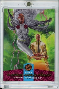 1994 Ultra X-Men #110 Storm / Professor X - Picture 1 of 2