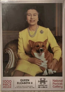 PUZZLE QUEEN ELIZABETH II NATIONAL PORTRAIT GALLERY 1000 TEILE PUZZLE - Bild 1 von 4