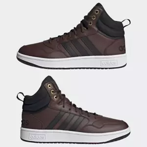 Entrenadores ADIDAS GZ6680 aros de baloncesto 3.0 clásico medio revestimiento de piel WTR talla Reino Unido 9 - Imagen 1 de 17