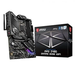 MSI MPG Z490 GAMING EDGE WIFI   für Intel Core i3, i5, i7, i9 10900K oder 11900K - Bild 1 von 5