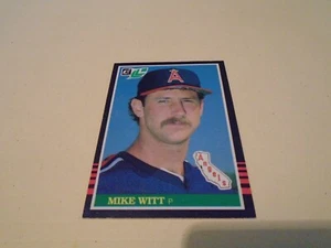 1985 DONRUSS LEAF BASEBALL CARD / 46 CALIFORNIA ANGELS MIKE WITT - Picture 1 of 2