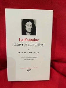 LA FONTAINE (Jean de) - Oeuvres complètes II. Oeuvres diverses. Pléiade, 1991. - Imagen 1 de 9
