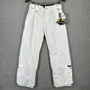 Body Glove Boys Girls Snow Ski Snow Boarding Nylon Youth Pants Size 12 White - Picture 1 of 14