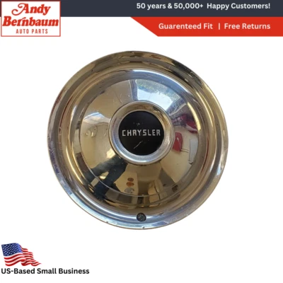 1950 Chrysler Windsor Chrome Wheel Cover Hub Cap - Image 1 of 4
