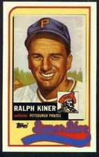 Ralph Kiner #36 1989 Topps/LJN Baseball Talk
