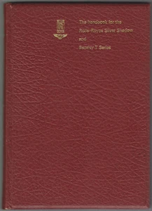 Rolls Royce Silver Shadow & Bentley T Original Owners Handbook 1975 TSD 4125 - Picture 1 of 1