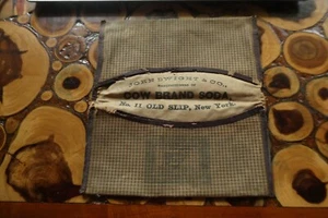 Vintage John Dwight & CO. Cow Brand Soda No.11 Old Slip, NY Werbung Geldbörse - Bild 1 von 4