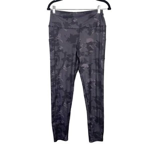 Athletic Yoga Stretch Pockets High Waist Fitted Camouflage Leggings Size XL - Picture 1 of 7