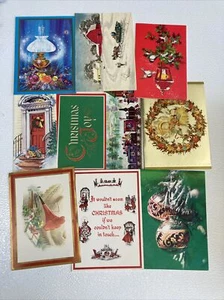 10 Stück - gebrauchte Vintage Weihnachtskarten - Bild 1 von 11