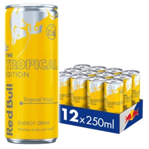 Red Bull Tropical Edition 250ml - Confezione da 12 - Foto 1 di 1