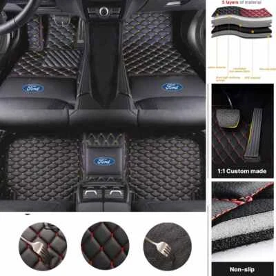 For Ford Mondeo Ranger S-Max Taurus Territory Transit All Weather Car Floor Mats - Изображение 1 из 4