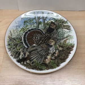 Collectable Plate Southern Living Gallery Game Birds of the South Ruffed Grouse - Picture 1 of 6
