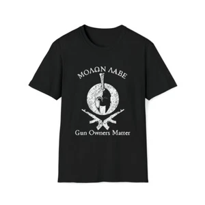 Camiseta Molon Labe. Camisa Gun Owners Matter - Imagen 1 de 4