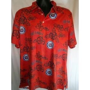Reyn Spooner Detroit Tigers MLB Hawaiian Shirt Cooperstown Collection L - Picture 1 of 3