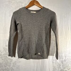 Abercrombie Kids Sweater Medium Gray Wool Blend