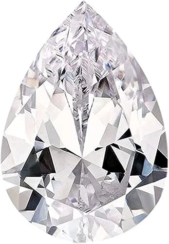 IGI Certified Laser Inscribed Loose Pear Brillant Cut Lab Grown Diamond(0.50ct) - Image 1 of 3