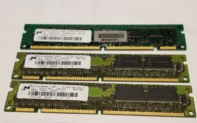 Micron MT4LSDT864AG-133B1 64MB Desktop RAM Memory   COMPAQ  PC133U-333-542C - Image 1 of 3