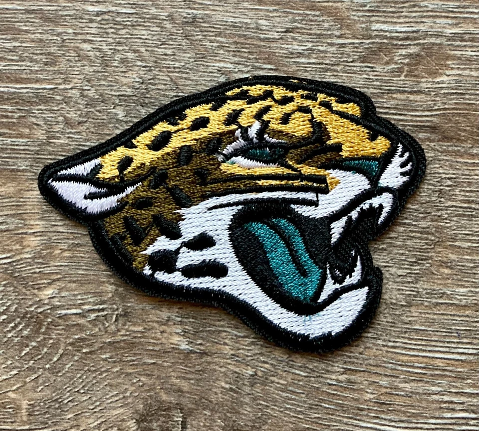 MARKENLOS NFL Jacksonville Jaguars PATCH Aufnäher Bügelbild American Football Team US