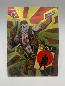 1993 Upper Deck Valiant Era First Appearances Bloodshot FA9 FOIL CHASE CARD - Picture 1 of 4