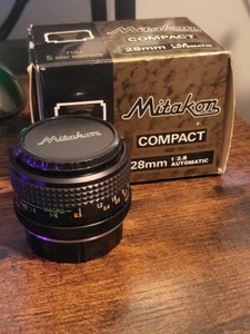 Mitakon Compact 28mm f/2.8 Automatic Multi-coated Macro Lens for Olympus 400353 - Picture 1 of 6