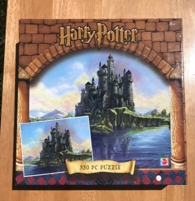 Rompecabezas de 550 piezas Harry Potter Hogwarts Castle 2001 sellado de fábrica nuevo en caja Foto 1 de 4
