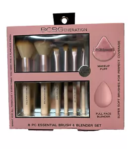 BCBGeneration 8 piece Essential Brush & Blender Set New in Box Makeup Brush Set - Picture 1 of 6