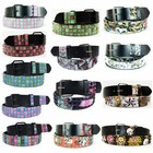 Metal Studded Leather Stud Designed Belt Pyramid Punk Rock Mens Womens Gift 