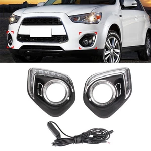 Car LED Daytime Running DRL Light For Mitsubishi ASX Outlander Sport 2013-15 - Imagen 1 de 11