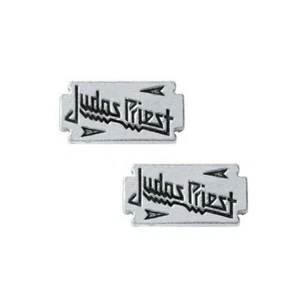 Alchemy of England Judas Priest Razorblade Metal Music Band Studs Earrings PE11 - Picture 1 of 3