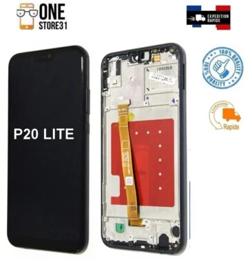 Ecran Original LCD de remplacement avec chassis Assemblé Pour Huawei P20 Lite