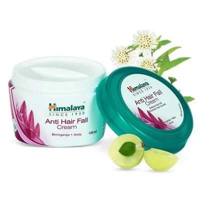 Crema anticaída del cabello Himalaya | Reduce la caída del cabello con Bhringraja y Amla | 100 ml Foto 1 de 3