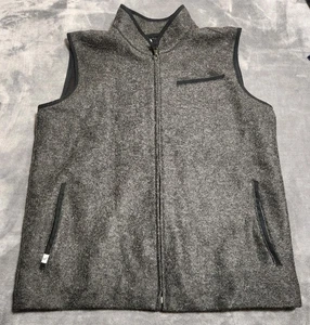 Ritter Vest Mens Large Gray Full Zip Made In Peru Alpaca Rittervest Z* - Picture 1 of 6