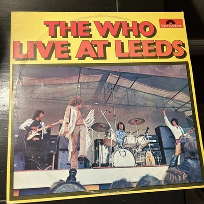 The Who Live At Leeds Vinyl LP Brazilian Press 1980 Excellent Condition Rare - Image 1 of 4