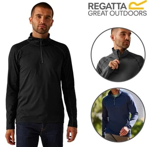 Regatta Mens Half Zip Midlayer Stretch Top Work Pullover Jumper S-3XL - Picture 1 of 18